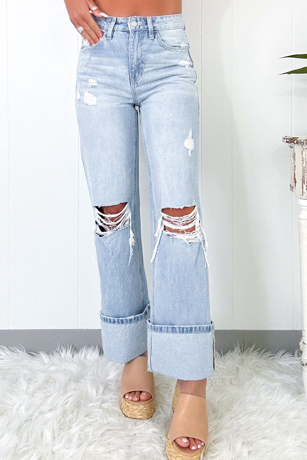 Denim Dreams Flares