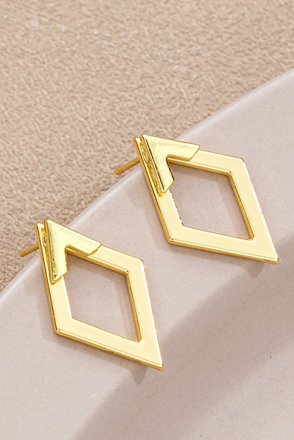 Geometric Shape Stud Earrings