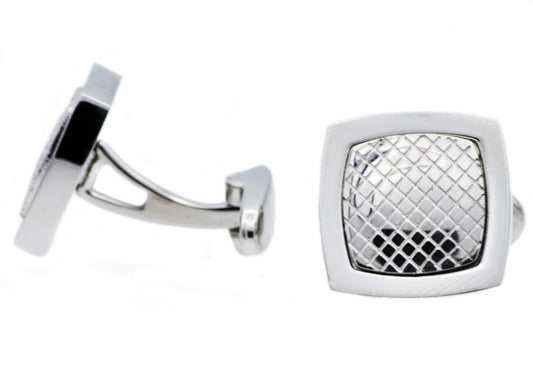 Mens Stainless Steel Cuff Links