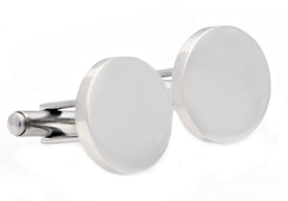 Mens Stainless Steel Cuff Links