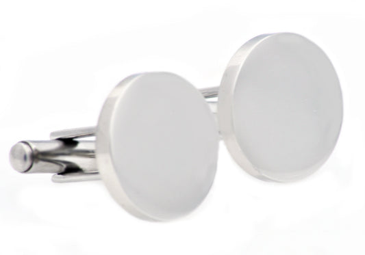 Mens Stainless Steel Cuff Links