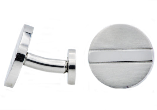 Mens Stainless Steel Cuff Links