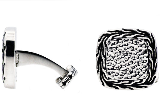 Mens Stainless Steel Cuff Links