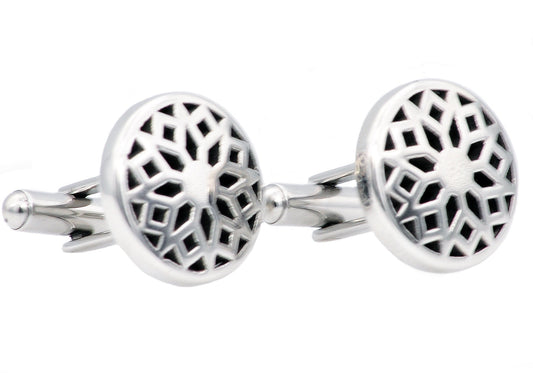 Mens Stainless Steel Cuff Links