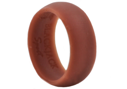 Mens Sports Brown Silicone Band
