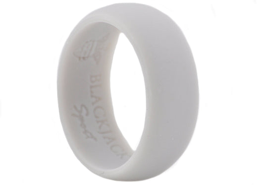 Mens Sports Gray Silicone Band