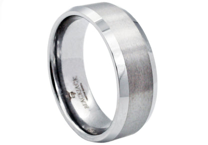 Mens Tungsten Band Ring