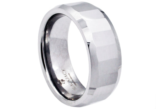 Mens Tungsten Band Ring