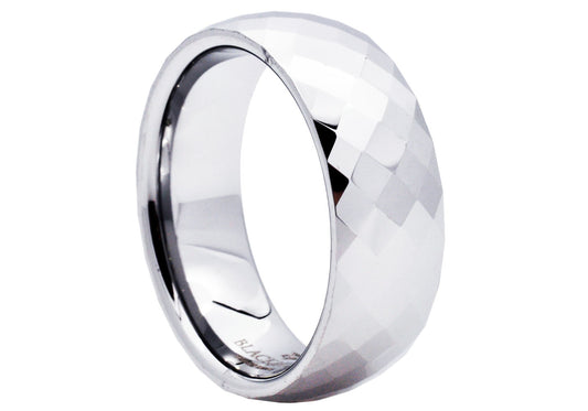 Mens Tungsten Band Ring