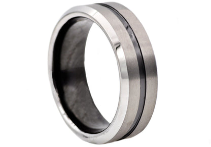 Mens Tungsten Band Ring