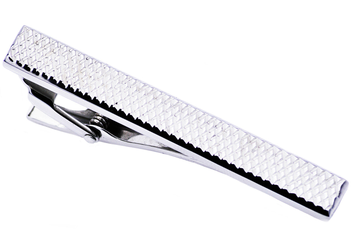 Mens Stainless Steel Tie Clip