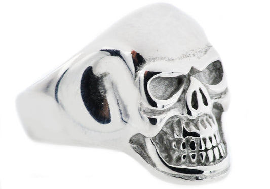 Mens Stainless Steel Skull Ring