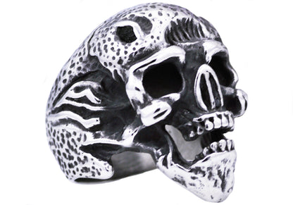 Mens Stainless Steel Skull Ring