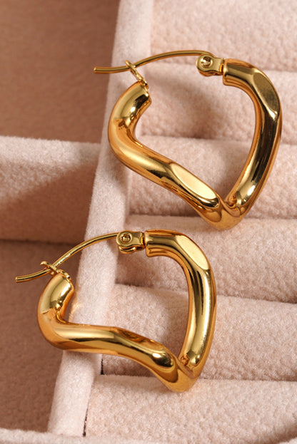 Twisted Hoop Earrings
