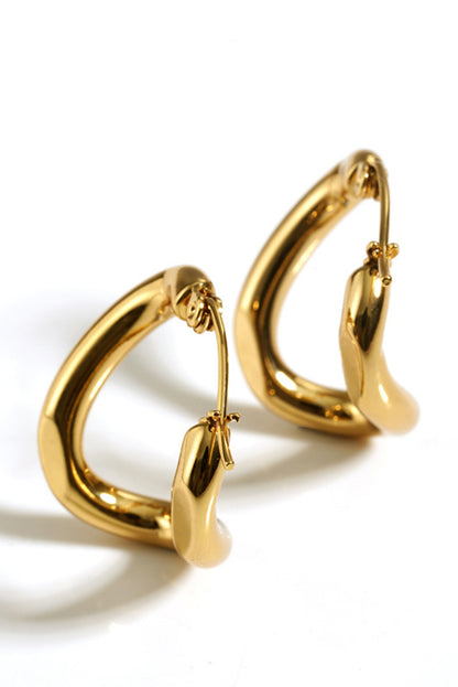 Twisted Hoop Earrings