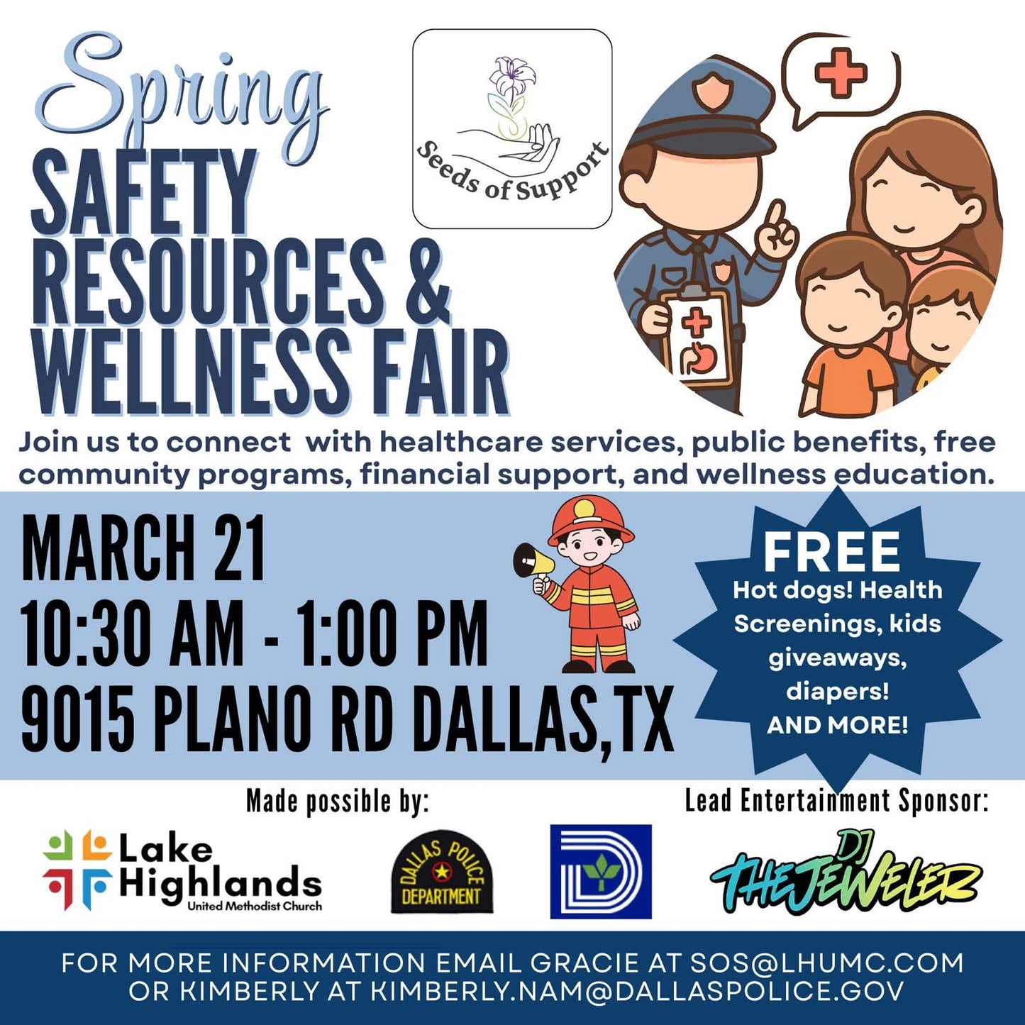 Spring SAFETY RESOURCES & WELLNESS FAIR